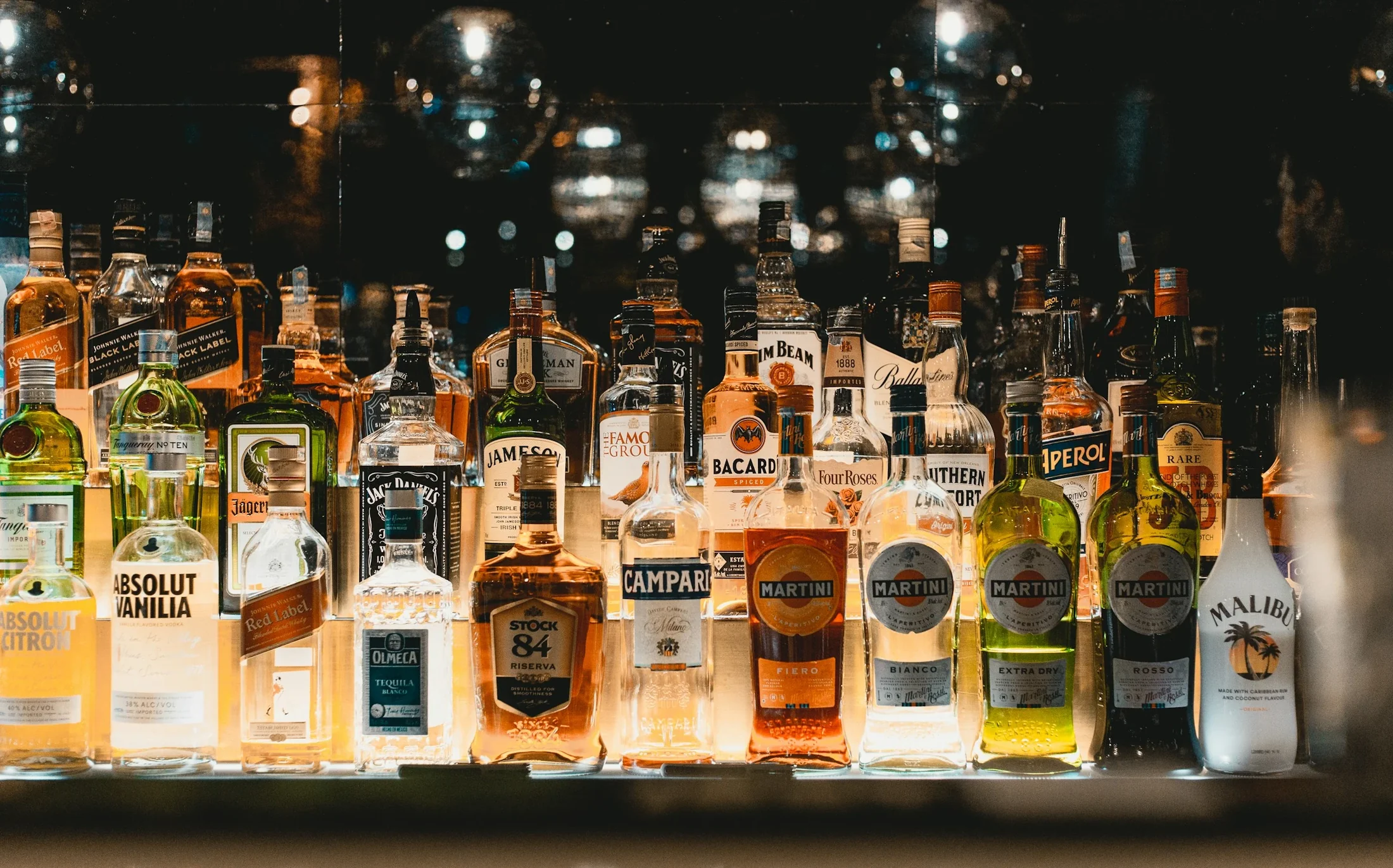 Vodka, whisky, rum and liqueur bottles ready to order from ABLO Village Square, Calgary NE